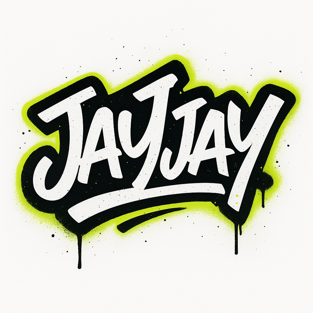 JayJay street art logo